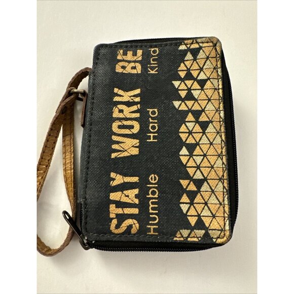 Mona B Handbags - Mona B Sunny Zip Around Wristlet Wallet  Be Humble Hard Kind D42